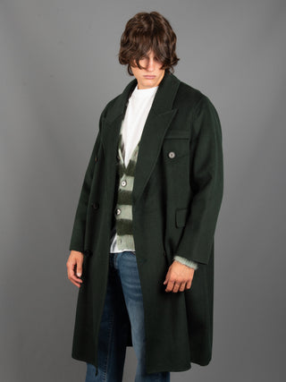 Cappotto Doppiopetto - Verde Bosco