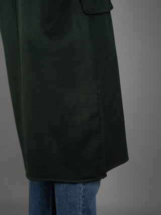 Cappotto Doppiopetto - Verde Bosco