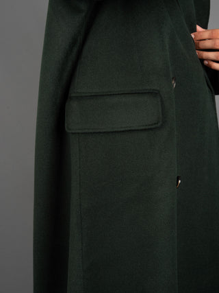 Cappotto Doppiopetto - Verde Bosco