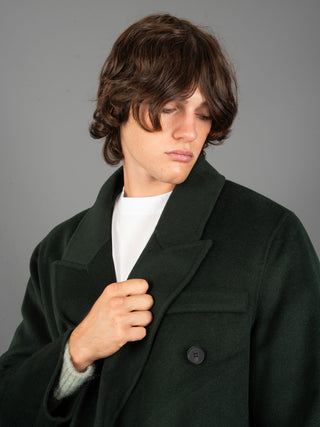 Cappotto Doppiopetto - Verde Bosco