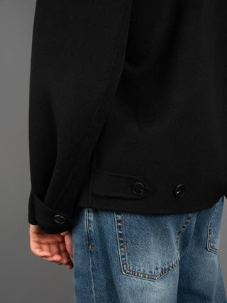 Giacca Zip - Nero