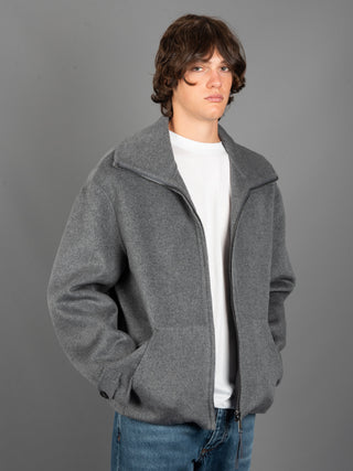 Giacca Zip - Cenere