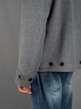 Giacca Zip - Cenere