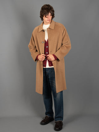 Cappotto Monopetto - Cammello