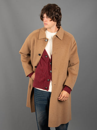 Cappotto Monopetto - Cammello