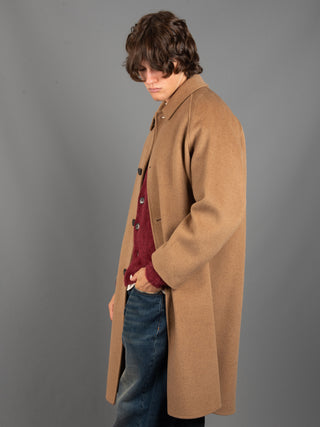 Cappotto Monopetto - Cammello