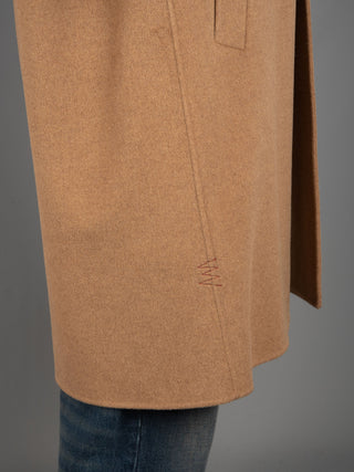 Cappotto Monopetto - Cammello