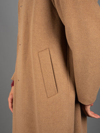 Cappotto Monopetto - Cammello