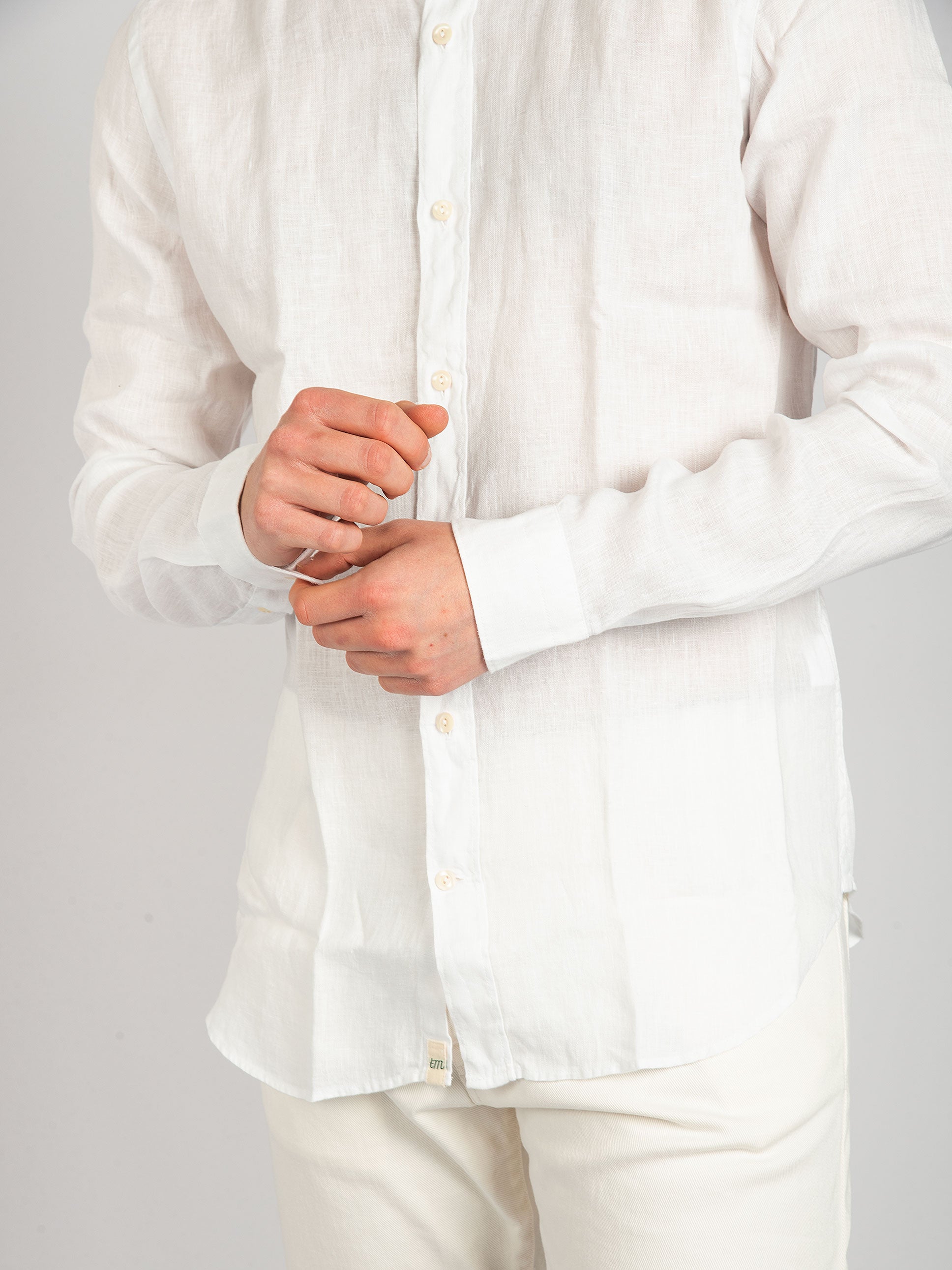 Camicia in Lino - Bianco