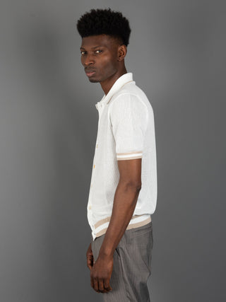 Polo Camicia - Bianco