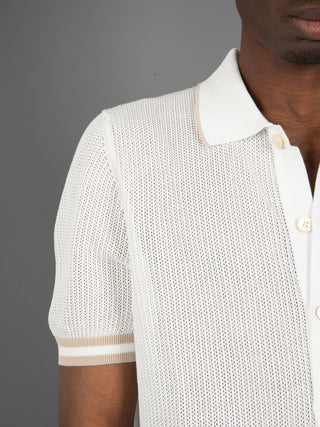 Polo Camicia - Bianco