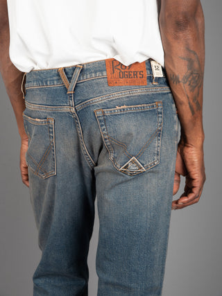 Denim Dapper - Green Dust