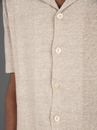 Camicia Lino Cotone - Ecru