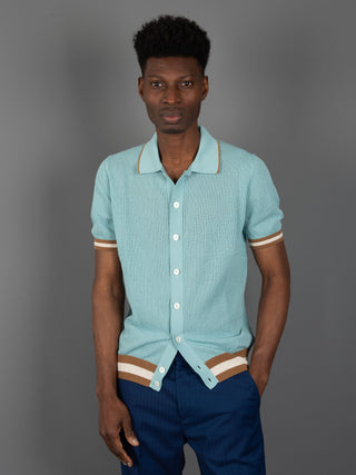 Polo Camicia - Turchese