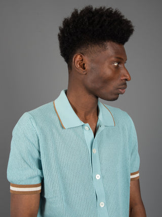 Polo Camicia - Turchese