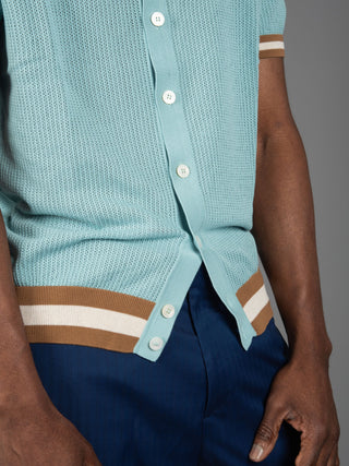 Polo Camicia - Turchese