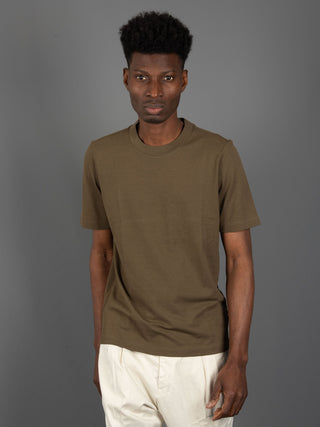 T-shirt in Piqué - Verde Militare
