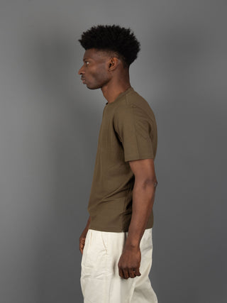 T-shirt in Piqué - Verde Militare