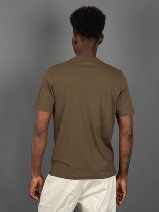 T-shirt in Piqué - Verde Militare