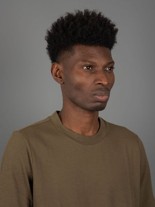 T-shirt in Piqué - Verde Militare