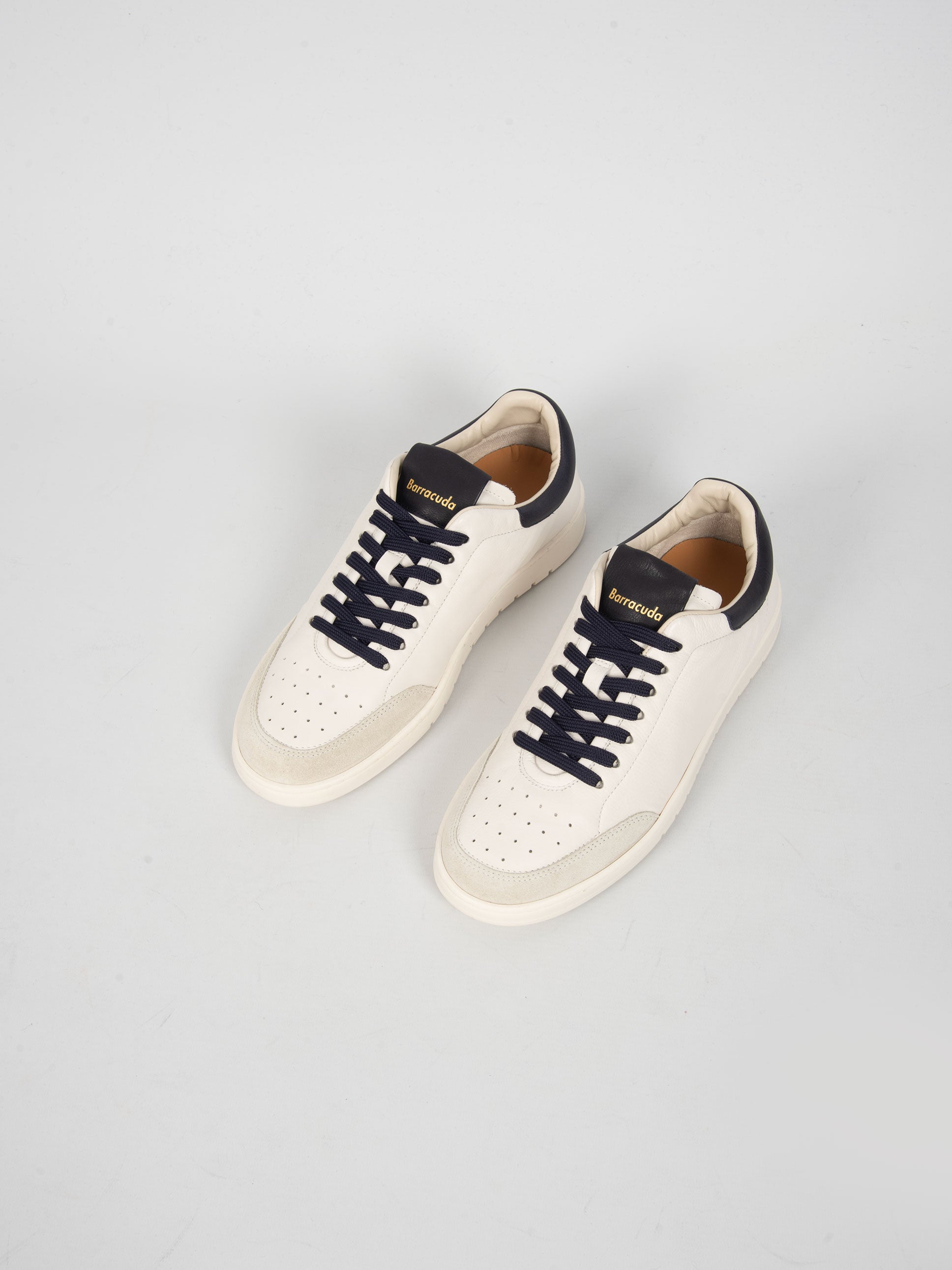 Sneakers 'Guga' Pelle- Bianco/Blu