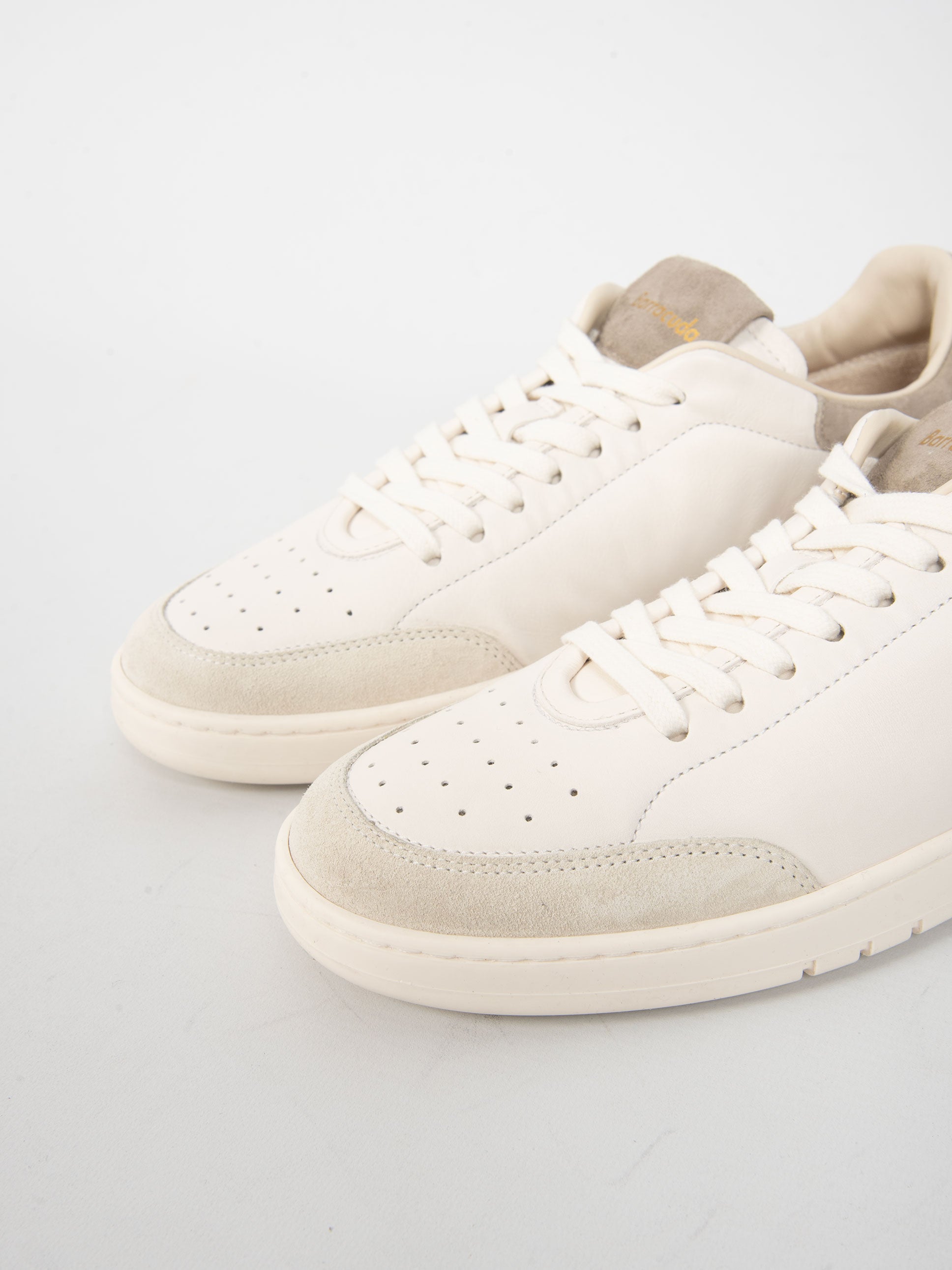 Sneakers 'Guga' Pelle - Bianco/Grigio