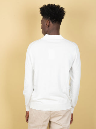Polo in Cotone  - Bianco