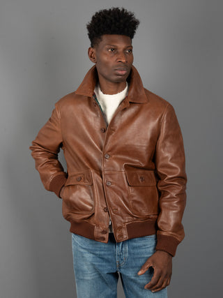 Giacca Newman  - Cognac