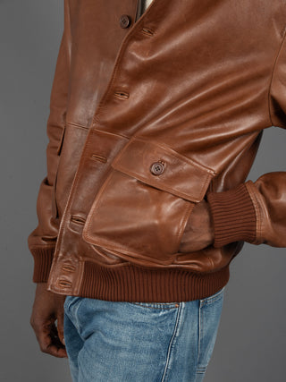 Giacca Newman  - Cognac