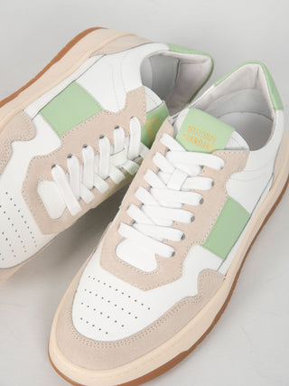 Sneakers '6 Low' - Bianco/Verde