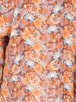 Camicia in Lino - Arancio