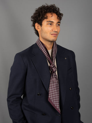 Foulard in Seta - Vino