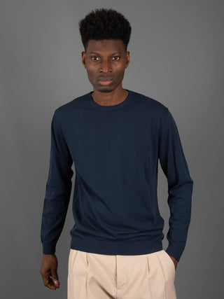 Maglia Crepe - Blu