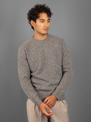 Maglia Mouliné - Tortora