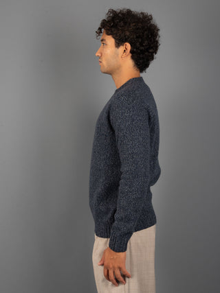 Maglia Mouliné - Blu