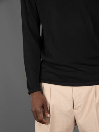 Girocollo Loosefit - Nero