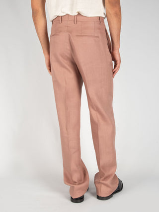 Pantalone Lino - Malva