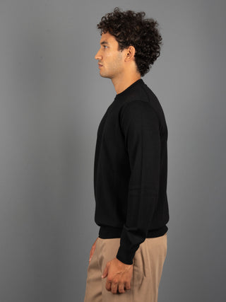 Maglia Girocollo Extrafine - Nero