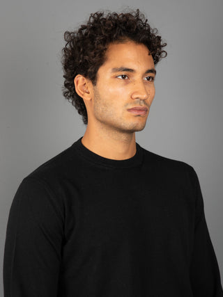 Maglia Girocollo Extrafine - Nero