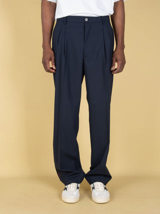 Pantalone Lana - Navy