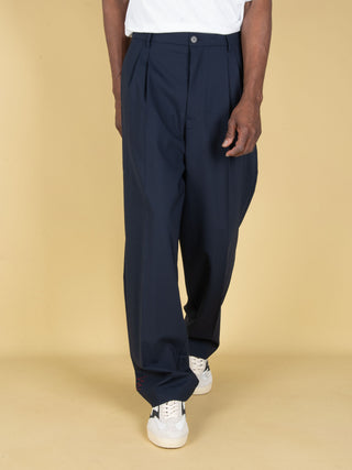 Pantalone Lana - Navy