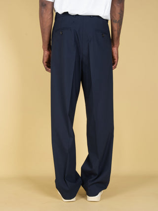 Pantalone Lana - Navy