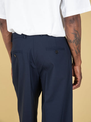 Pantalone Lana - Navy
