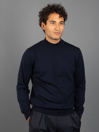 Maglia Lupetto Extrafine - Blu