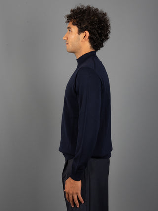 Maglia Lupetto Extrafine - Blu
