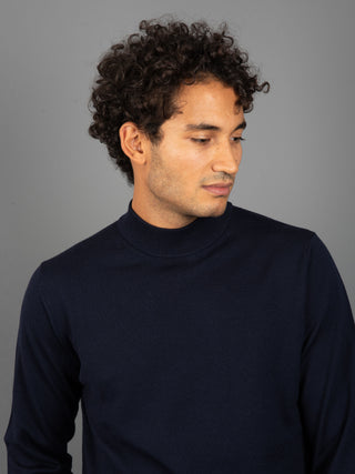 Maglia Lupetto Extrafine - Blu