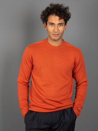 Maglia Girocollo - Arancio