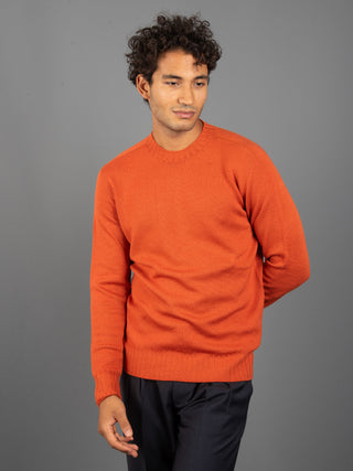 Maglia Girocollo - Arancio