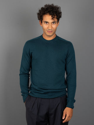 Maglia Girocollo - Verde Bottiglia