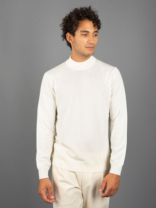 Maglia Lupetto Extrafine - Panna